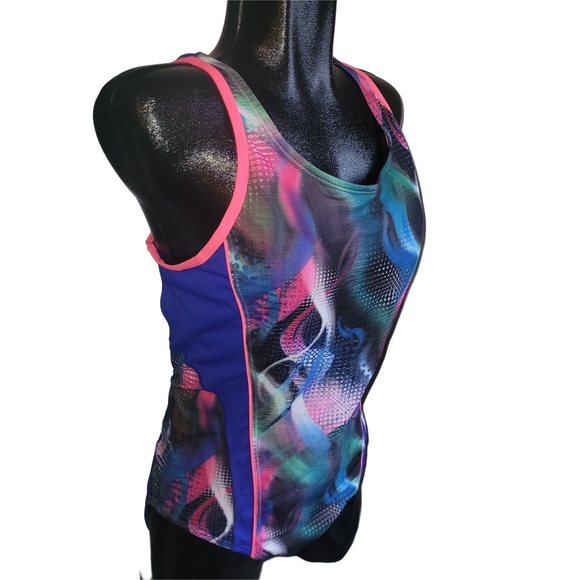 Speedo Colorful Endurance Lite Swimsuit 14 - Picture 3 of 5